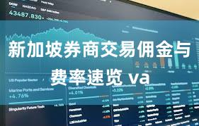 新加坡券商交易佣金与费率速览 va