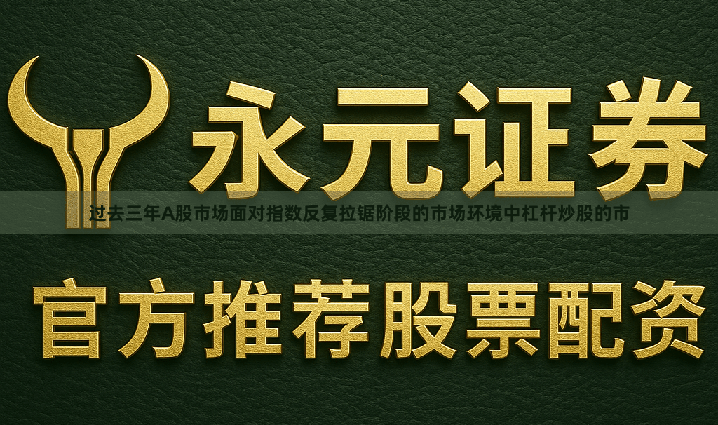 过去三年A股市场面对指数反复拉锯阶段的市场环境中杠杆炒股的市