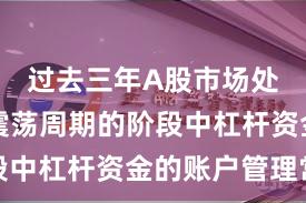 过去三年A股市场处于宽幅震荡周期的阶段中杠杆资金的账户管理常