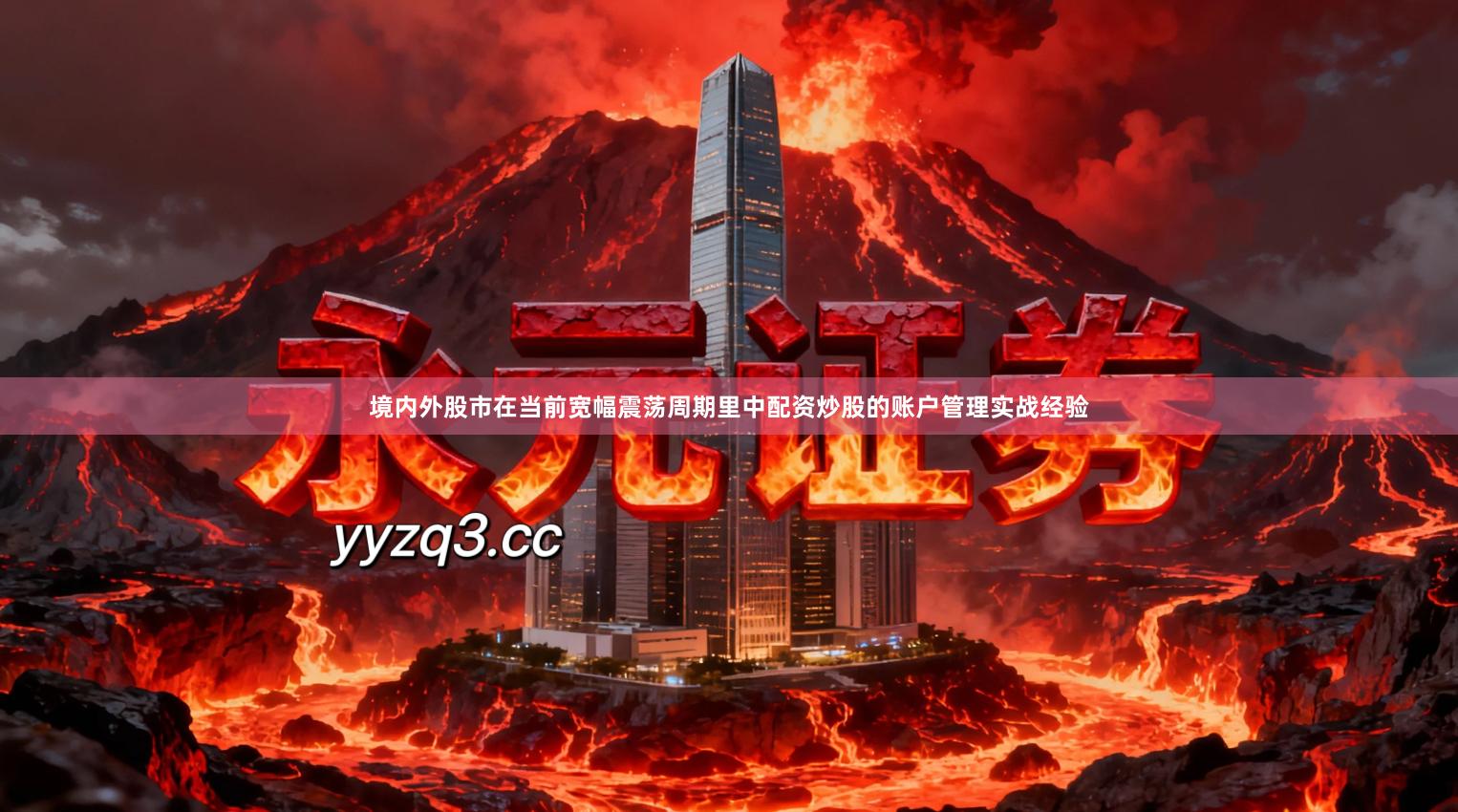 境内外股市在当前宽幅震荡周期里中配资炒股的账户管理实战经验