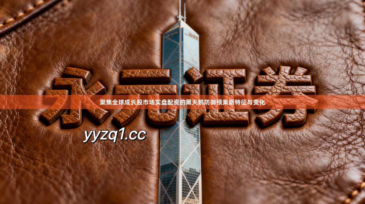 聚焦全球成长股市场实盘配资的黑天鹅防御预案新特征与变化