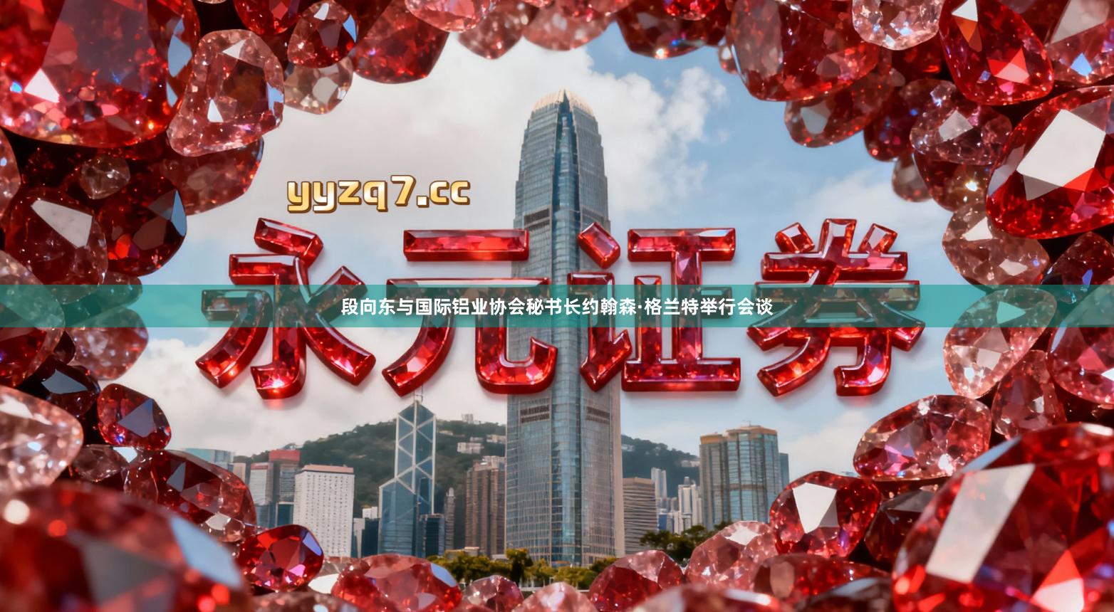 段向东与国际铝业协会秘书长约翰森·格兰特举行会谈